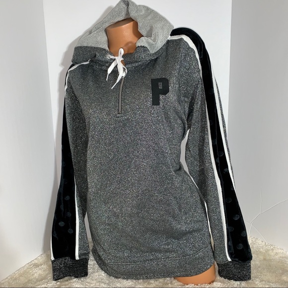 Victoria’s Secret shimmer hoodie LARGE - Picture 4 of 7